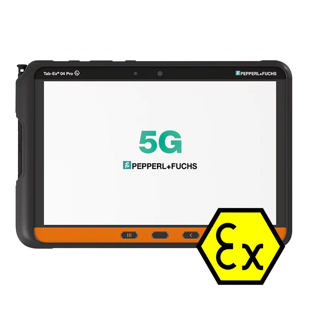 Tab-Ex 04 Pro DZ2 Intrinsically Safe Android Tablet, WiFi 6 / 5G